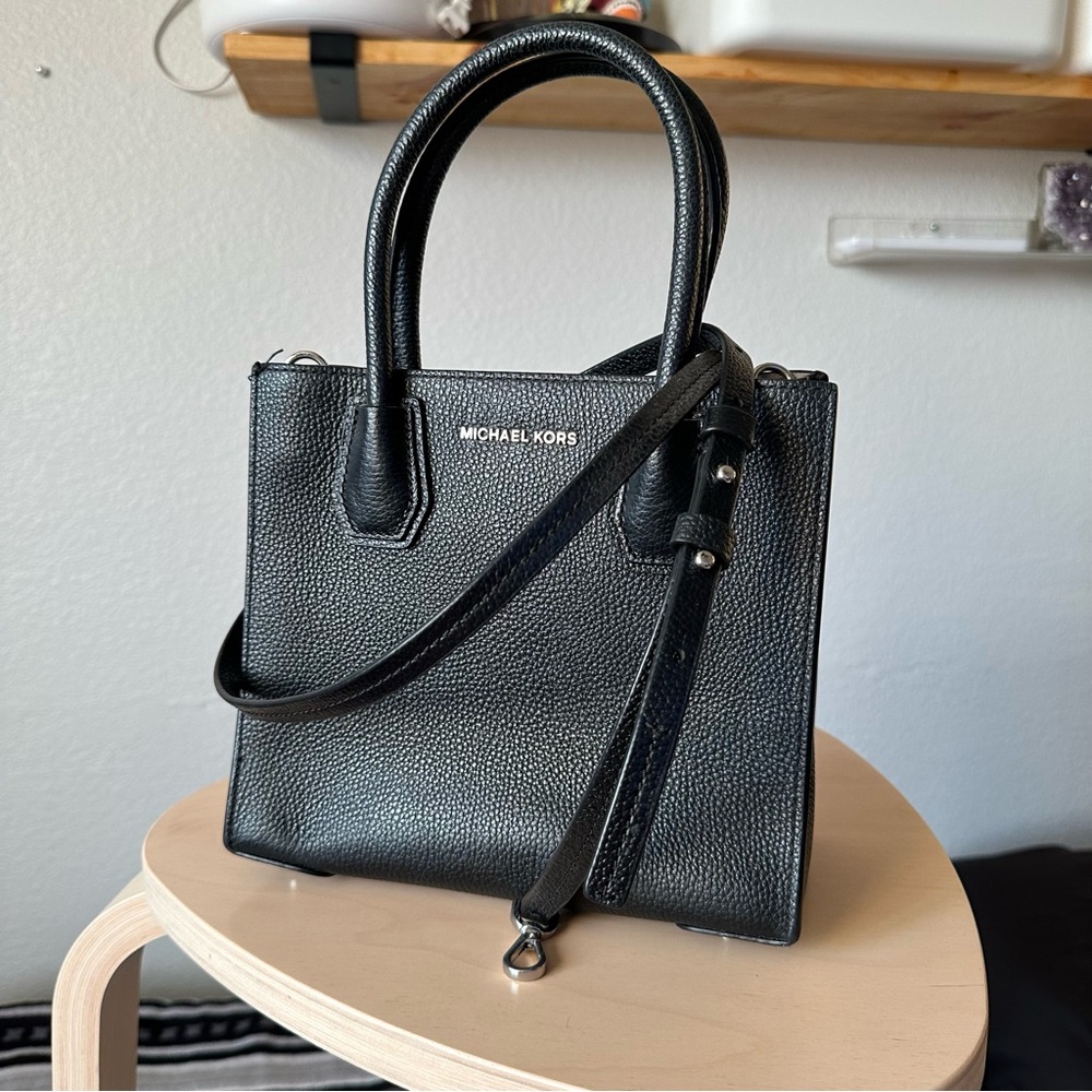 Michael Kors Mercer Handbag Crossbody Bag - Black